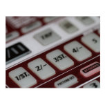 Electribe Sx Red 1 Postkarten