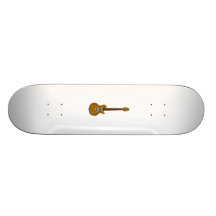 Electric Guitar Skateboard Decks