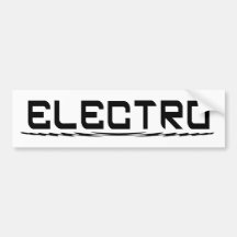 Electro-Stoßaufkleber Auto Sticker