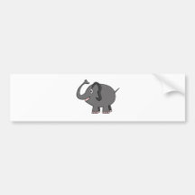 Elefant Auto Aufkleber
