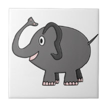 Elefant Fliese