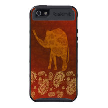 Elefant gekleidet in Paisley iPhone 5 Etuis