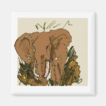 Elefant Kühlschrankmagnete