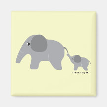 Elefant-Magnet Kühlschrankmagnet