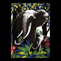 Elefant-Plakat poster