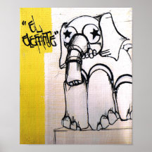Elefant Poe DIS Plakate