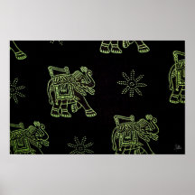 Elefanten [Kunst-Druck] Posterdruck