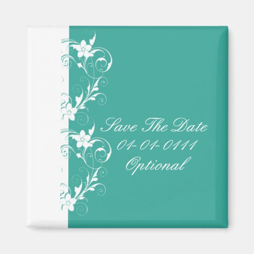 Elegant Save the Date Kühlschrankmagnete