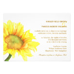 Elegant Sunflowers Casual Outdoor Wedding Invites