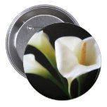 Elegante Calla-Lilien-Blumen 9 Anstecknadelbuttons