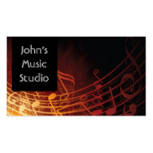 Elegante dunkle Musik-Anmerkungs-Musik-Studio-Visi