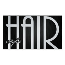 Elegante Haar-Stylist-Geschäfts-Karten Visitenkarten