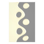 Elegante Punkte Bedrucktes Papier