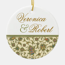 Elegante Tapisserie-Andenken-Verzierung Ornament