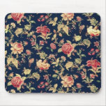 Elegante Vintage Rose BlumenMousepad
