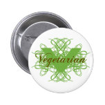Eleganter Vegetarier Buttons