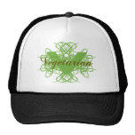 Eleganter Vegetarier Trucker Mütze