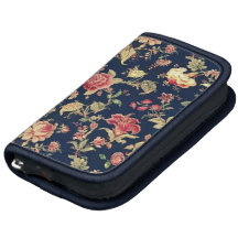 Eleganter Vintager BlumenRosen-Muster-Planer