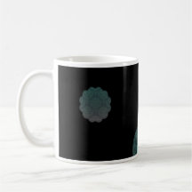 Elegantes Aquadamast-Hochzeitsgeschenk Kaffeehaferl