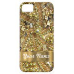 Elegantes bling Gold iPhone 5 Schutzhüllen