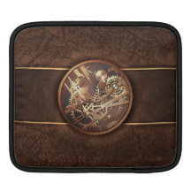 elegantes steampunk übersetzt Goldbraun iPad Sleeve
