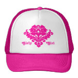Elegantes und nobles viktorianisches Damastmotiv f Baseballcaps