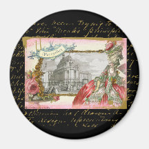 Eleganz-Magnet Versailles Marie Antoinette Kühlschrankmagnet