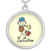 Elektriker-Strichmännchen Selbst Gestalteter Schmuck