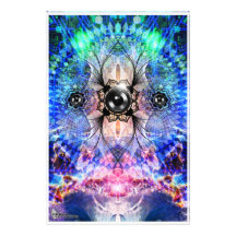 Elektrische Bass-Turbulenz Kunst Foto