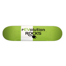 Elektrische Fahrzeug-Felsen Personalisierte Skateboarddecks