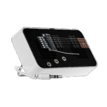 Elektrische Gitarren-Gekritzel-Lautsprecher