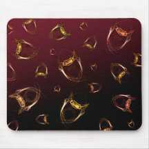 Elektrische Wanzen rot Mousepads