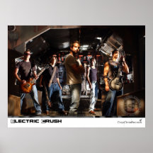 Elektrische Zerstampfung - Starship Plakat