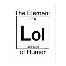 Element LOL Postkarten