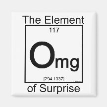 Element OMG Kühlschrankmagnete