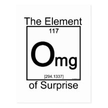 Element OMG Postkarten