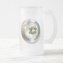 Elfenbeinküste-Fußball - Elfenbeinküstefußball Tee Tasse