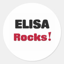Elisa Felsen Runde Sticker