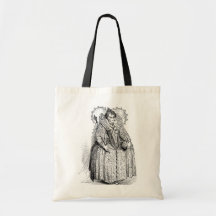 Elisabethanische Kleidung Leinentasche