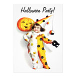 Ellen H. Clapsaddle: Wenig Halloween-Harlekin Personalisierte Ankündigung