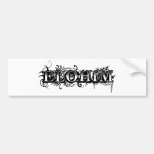Elohim UltraDéco noir Autosticker