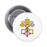 Emblem des Papacy-offiziellen Papstes Symbol Coat Buttons