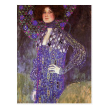 Emilie Floege vorbei: Gustav Klimt Postkarten