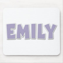 Emily lila Popout Mousepads