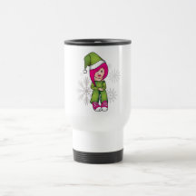 Emo Mädchen-Weihnachtsbecher Tee Tassen