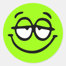 Emoticon-kundengerechter Hintergrund-Aufkleber