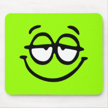 Emoticon-kundengerechter Hintergrund Mousepad
