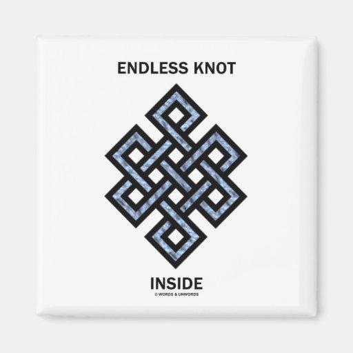 Endloses Knoten-Innere (Psyche/Psychologie) Kühlschrankmagnete