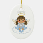 Engel Aprils Birthstone brünett Weihnachtsbaum Ornamente