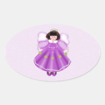 Engel (lila) stickers